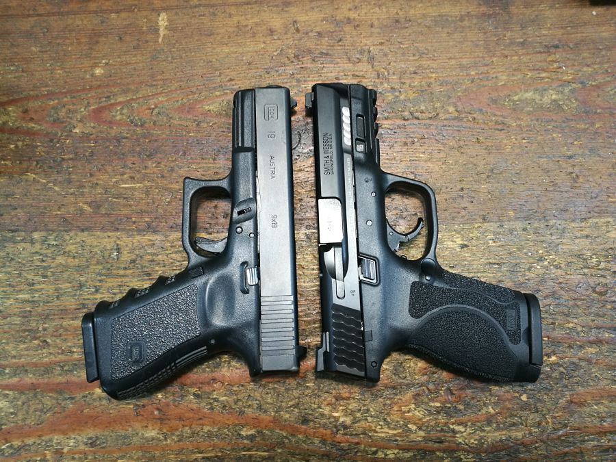 Comparativa Glock 19 vs SW MP 2.0 Compact 01